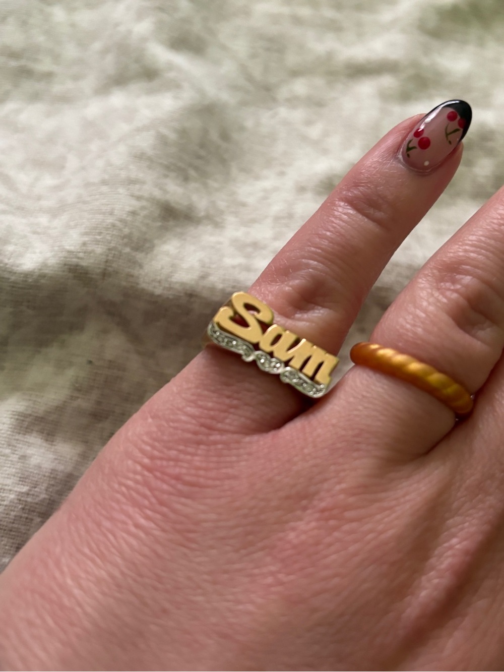 14k gold ring - Sam